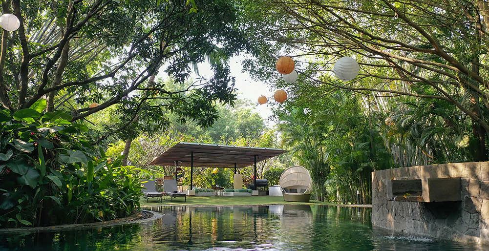 Villa Shashwat - Pool area